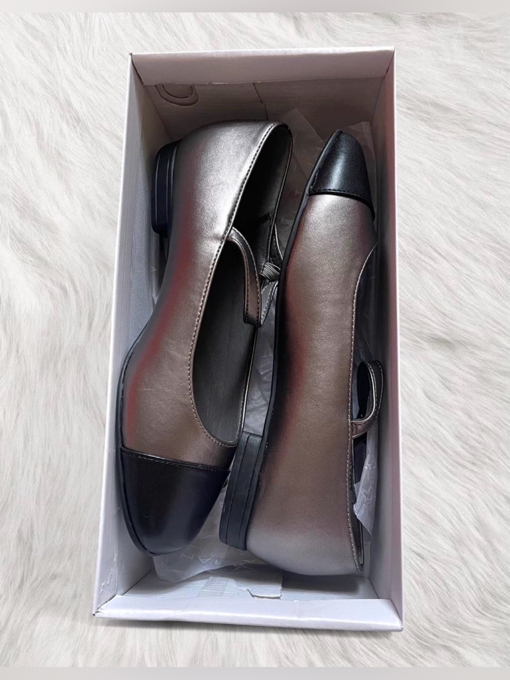 Tahari Mary Jane Flats - Picture 5 of 6